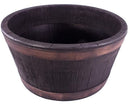 Strata Oakwood Barrel Planter