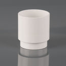 BM BR206A Round PVCu Downpipe Connector White