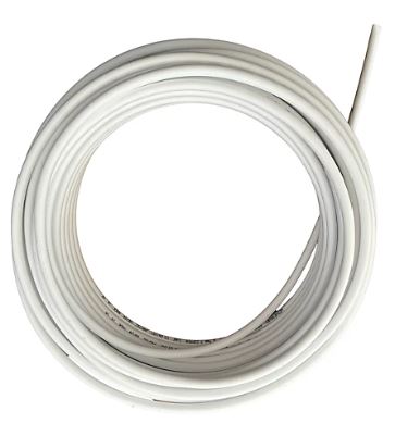 Copper Pipe 10mm White PVC Coated 25 Metre Coil