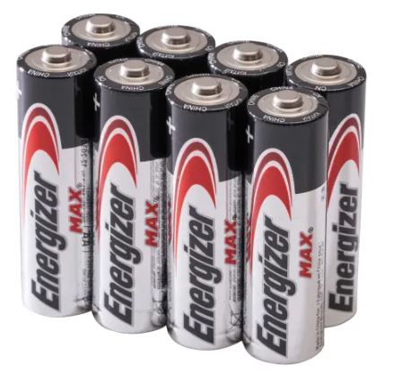 Energizer MAX AA Alkaline Batteries (Pack 4 + 4 FREE)