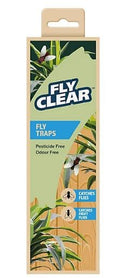 Fly Clear Fly Sticker Trap (Pack of 4)