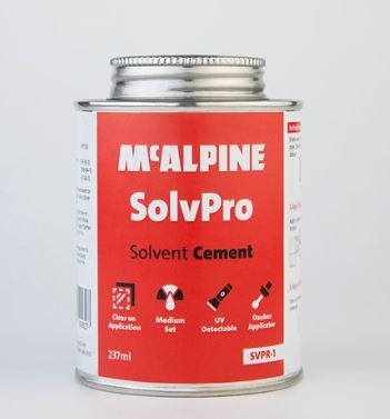 McAlpine SolvPro Solvent Cement (237 ml)
