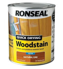 Ronseal Quick Dry Woodstain Natural Oak 750ml