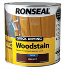 Ronseal Quick Dry Woodstain Walnut 750ml