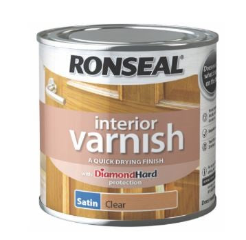 Ronseal Interior Varnish Clear Satin  250ml