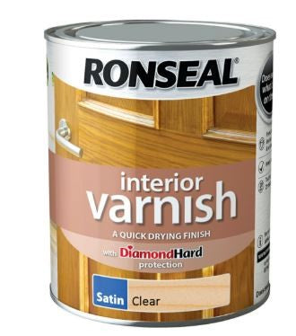 Ronseal Interior Varnish Clear Satin  250ml