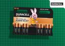 Duracell Plus AA Batteries (8 Pack)