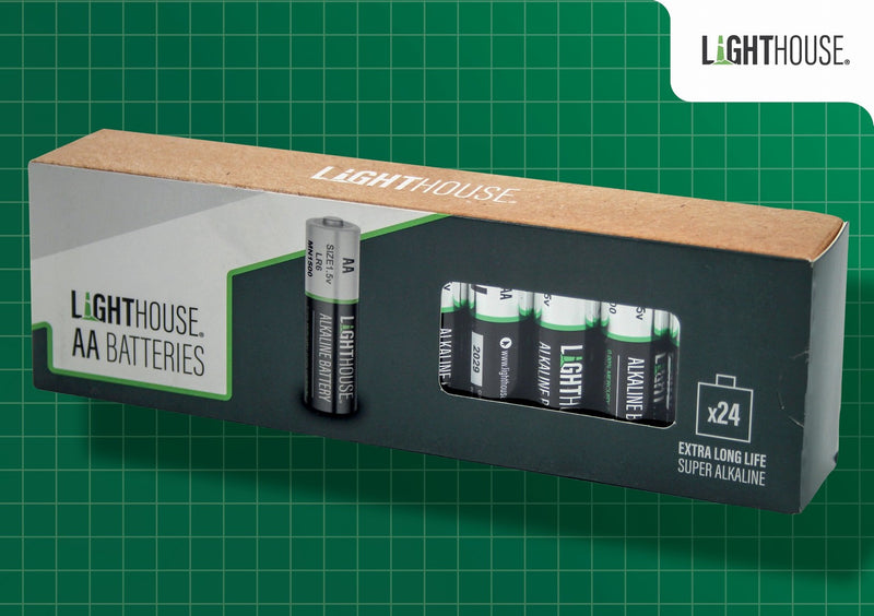 Lighthouse AA Battery Pack (24 Pack)