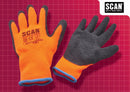 Scan Dipped Thermal Latex Gloves 3 Pack