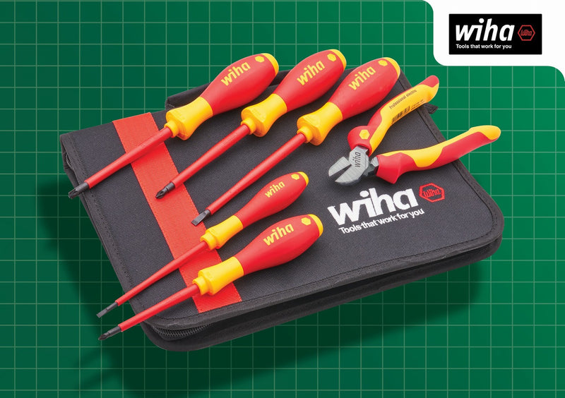 Wiha Electrician's VDE Screwdriver & Plier Set