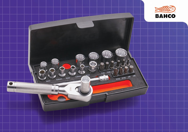 Bahco Special Edition 1/4in Socket Set
