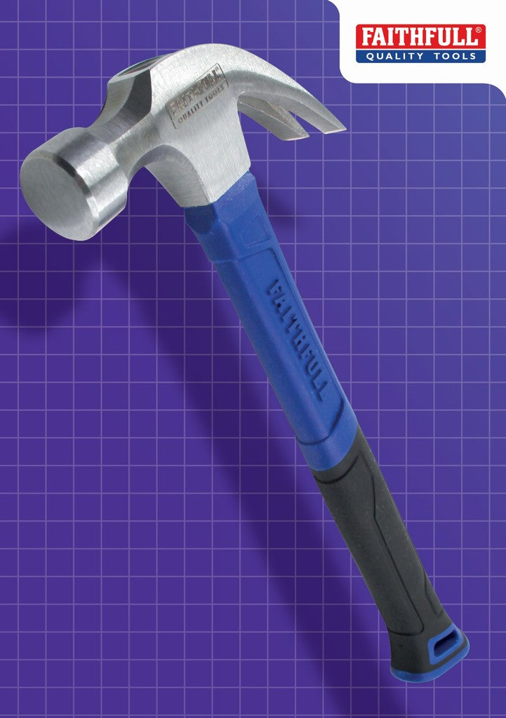 Faithfull 567G (20oz) Fibreglass Claw Hammer