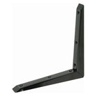 Heavy Duty 350mm Mitred Shelf Bracket Black