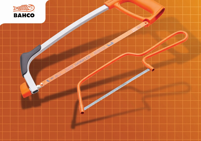 Bahco 300mm (12in) Hacksaw & 150mm (6in) Junior Hacksaw Pack