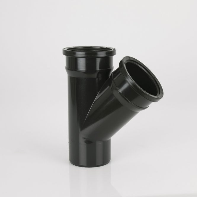 BM BS419B 110mm Soil 135° Double Socket Branch