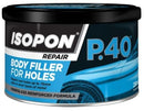 Isopon P40 Body Filler for Holes Tin 250ml