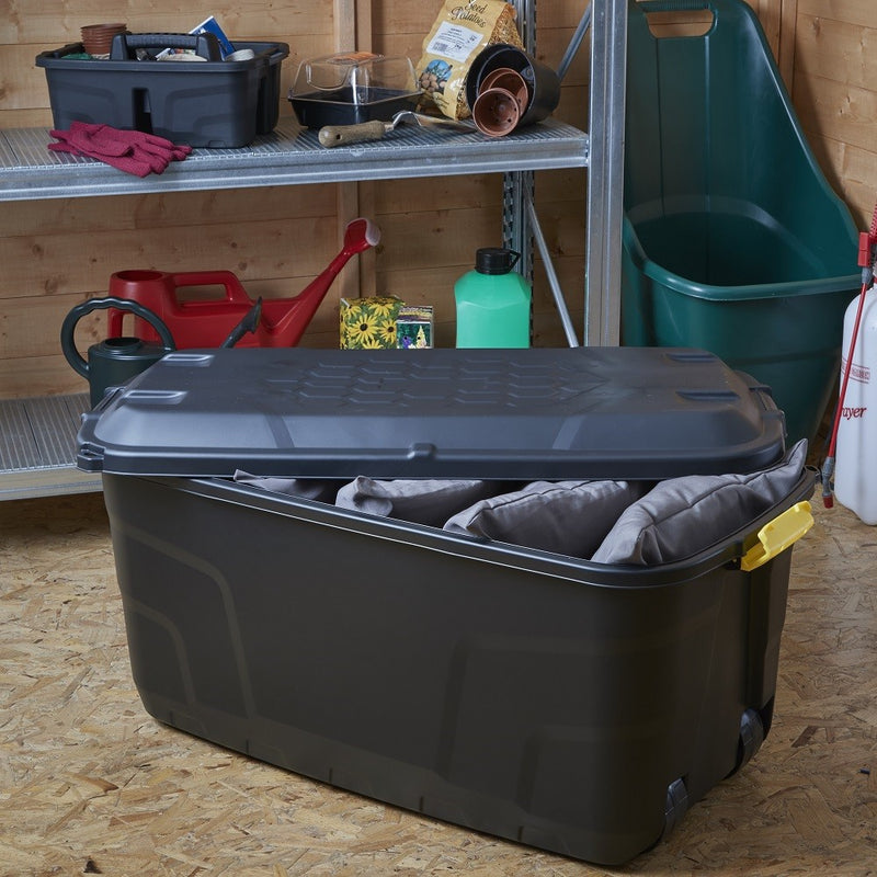 Strata 145L Heavy Duty Storage Box & Lid