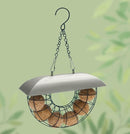 Half Moon Bird Feeder With 6 Suet Balls
