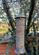 S/Steel Heavy Duty Peanut & Sunflower Heart Bird Feeder
