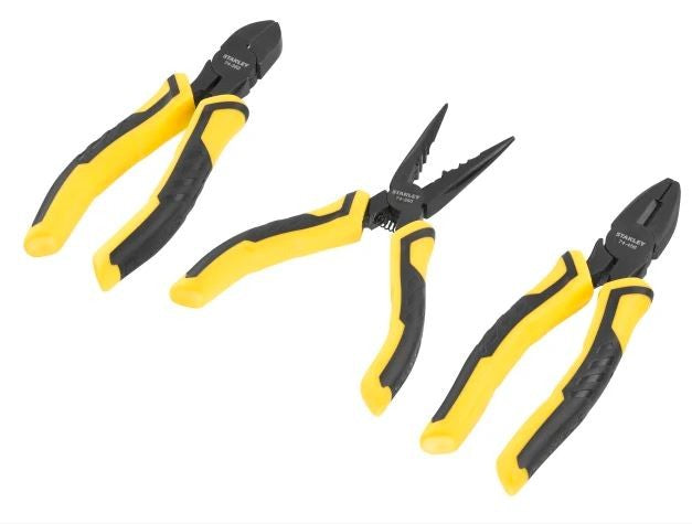 Stanley ControlGrip™ Pliers Set, 3 Piece