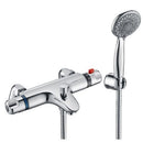 Deck Mounted Thermostatic Bath/Shower Mixer Valve - Chrome