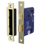 3 Lever Sashlock - Electro Brass 75mm