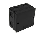 Dencon IP66 Exterior Junction Box Black 81x81mm