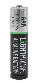 Lighthouse AAA LR03 Alkaline Batteries 1120 mAh (Pack 4)