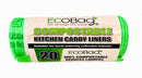 Compostable Kitchen Caddy Liners 7L X 20
