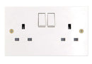 Vimark 13A 2G SP Switched Socket