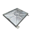 Recessed All Metal Shallow Manhole Cover 600x450x40mm
