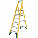 Werner Fibreglass Platform Stepladder 6 Tread