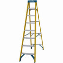 Werner Fibreglass Swingback Stepladder 8 Tread