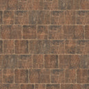 Woburn Rumbled Block / Brick Pavior - Brindle 134x134x50mm