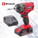 Einhell 18V Impact Driver Kit with 1 x 2.5Ah Li-ion Battery