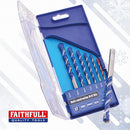 Faithfull 7 Piece Multi-Construction Drill Bit Set