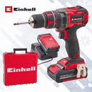 Einhell 18V Combi Drill with 2 x 2Ah Li-Ion Batteries