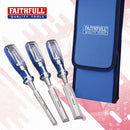 Faithfull Chisel Set 3 Pce