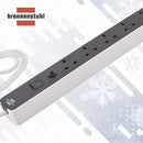 Brennenstuhl 1.5M Extension Trailing Lead (5 Gang)