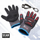 Scan Impact Cut Resistant Gloves with Clip