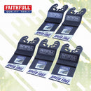 Faithfull 32mm Multi-Tool Speed Edge Blade (5 Pack)