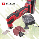 Einhell 18V Multi-Tool Kit with a 2.5Ah Li-ion Battery