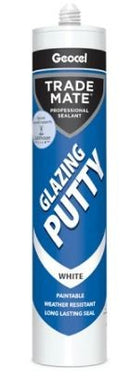 Geocell Trade Mate Glazing Putty White 310ml