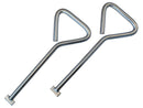 Faithfull Manhole Keys 320mm - Pair