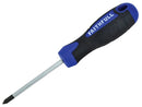 Faithfull Soft Grip Screwdriver 1Ph x  75mm