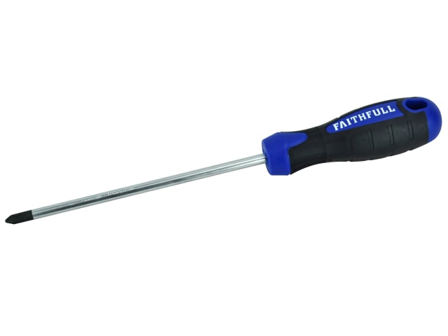 Faithfull Soft Grip Screwdriver 2Pz x