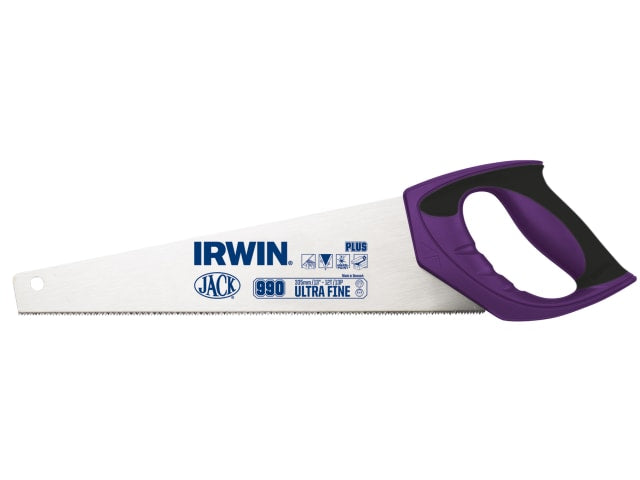 Irwin Jack 990UHP Fine Toolbox Handsaw Soft-Grip 335mm 13in