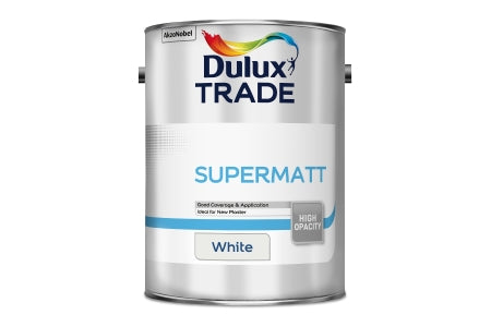 Dulux Trade Supermatt White 5 Litre