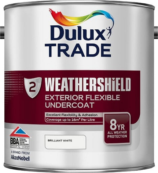 Dulux Trade W/Shield Undercoat B/White 2.5 Litre