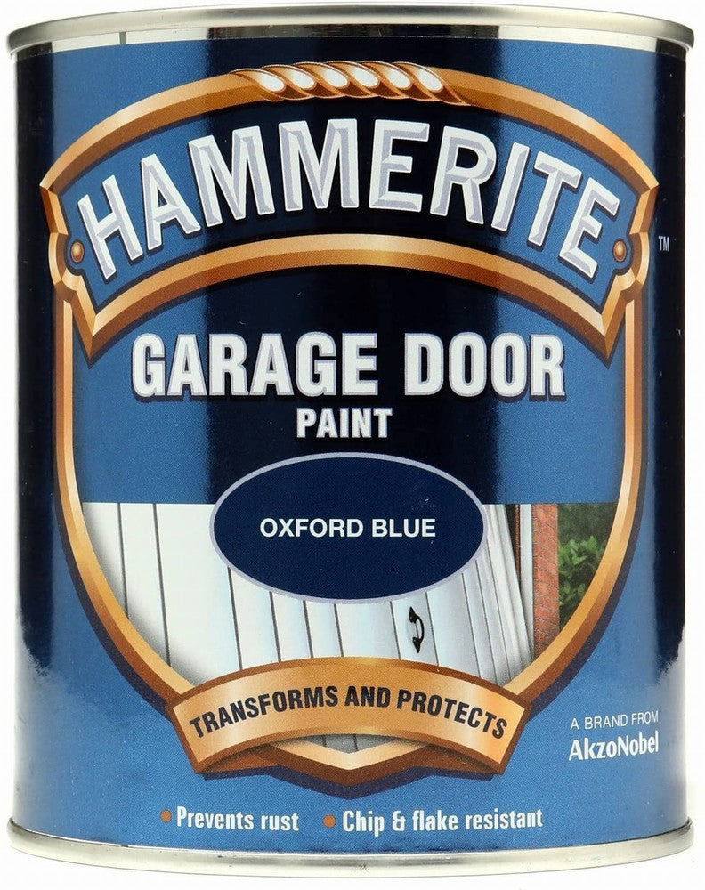 Hammerite Garage Door Paint Oxford Blue 750ml